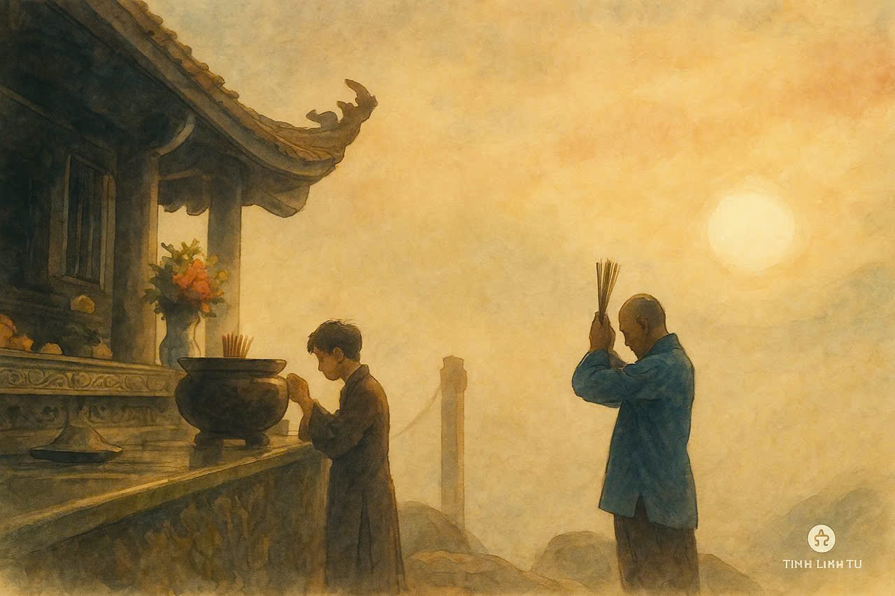 Có thờ có thiêng, có kiêng có lành