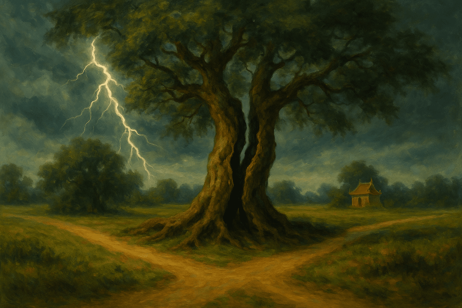 🌳 CÂY CỔ THỤ lINH THIÊNG  – NHỮNG VONG LINH BỊ LÃNG QUÊN