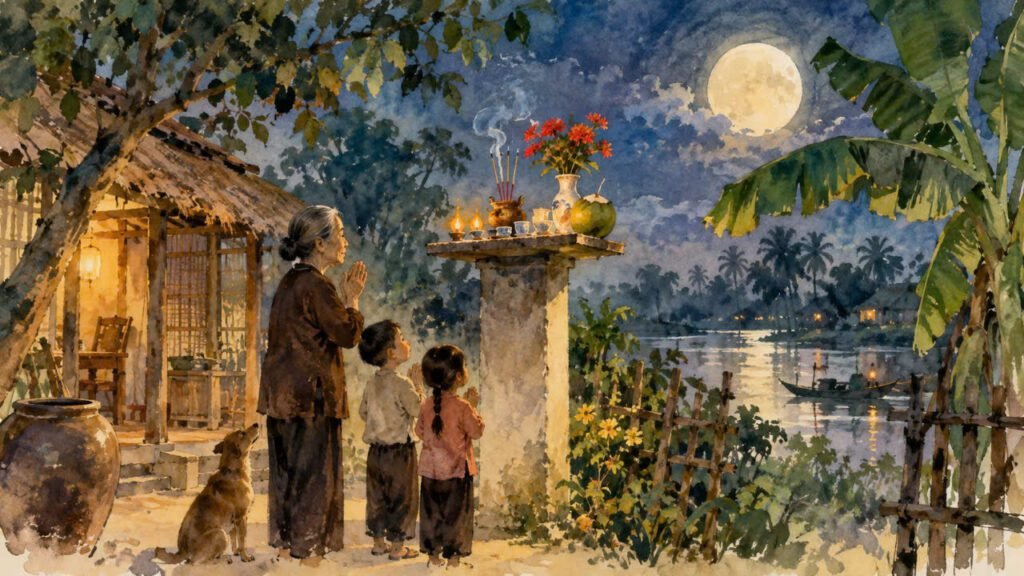 BÀN THỜ ÔNG THIÊN – MỘT GÓC TÂM LINH MỘC MẠC CỦA NGƯỜI NAM BỘ